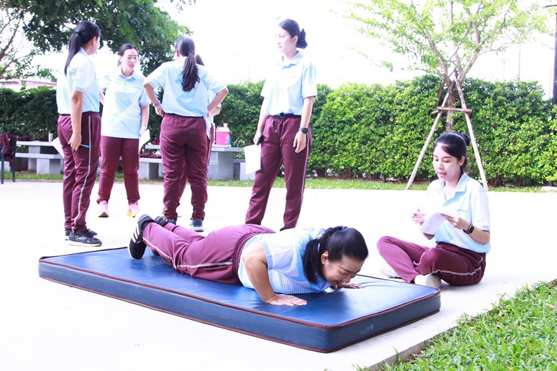 สำนักพัฒนาระบบราชการกลาโหม จัดการทดสอบสมรรถภาพร่างกายกำลังพล ประจำปี ๒๕๖๘ ครั้งที่ ๒ ณ บริเวณสวนเฉลิมพระเกียรติ สำนักงานปลัดกระทรวงกลาโหม (พื้นที่ศรีสมาน)
