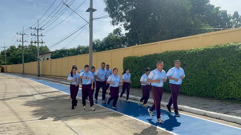 สำนักพัฒนาระบบราชการกลาโหม จัดการทดสอบสมรรถภาพร่างกายกำลังพล ประจำปี ๒๕๖๘ ครั้งที่ ๒ ณ บริเวณสวนเฉลิมพระเกียรติ สำนักงานปลัดกระทรวงกลาโหม (พื้นที่ศรีสมาน)