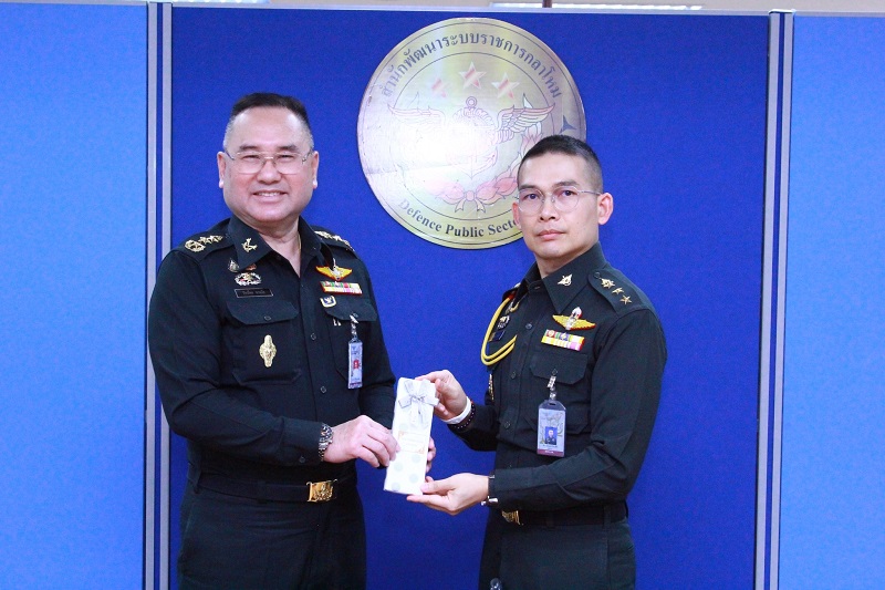 สำนักพัฒนาระบบราชการกลาโหม ได้จัดการประชุมหน่วยขึ้นตรงสำนักพัฒนาระบบราชการกลาโหม โดยมี พลโท วิริทธิ์พล พานนิล ผู้อำนวยการสำนักพัฒนาระบบราชการกลาโหม เป็นประธานฯ เพื่อติดตามผลการดำเนินงานที่ผ่านมาและชี้แจงเรื่องที่สำคัญให้กำลังพลได้รับทราบและปฏิบัติ