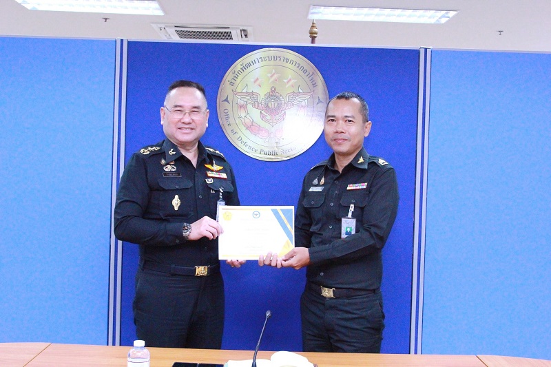 สำนักพัฒนาระบบราชการกลาโหม ได้จัดการประชุมหน่วยขึ้นตรงสำนักพัฒนาระบบราชการกลาโหม โดยมี พลโท วิริทธิ์พล พานนิล ผู้อำนวยการสำนักพัฒนาระบบราชการกลาโหม เป็นประธานฯ เพื่อติดตามผลการดำเนินงานที่ผ่านมาและชี้แจงเรื่องที่สำคัญให้กำลังพลได้รับทราบและปฏิบัติ