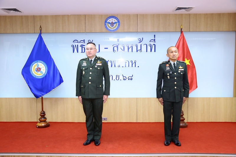 สำนักพัฒนาระบบราชการกลาโหม ได้จัดพิธีลงนามรับ - ส่งหน้าที่ ผู้อำนวยการสำนักพัฒนาระบบราชการกลาโหม