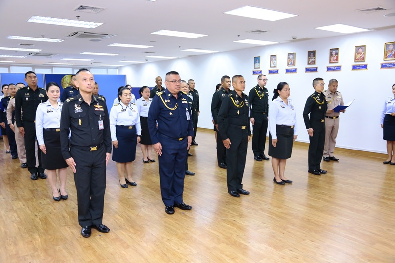 สำนักพัฒนาระบบราชการกลาโหม ได้จัดพิธีลงนามรับ - ส่งหน้าที่ ผู้อำนวยการสำนักพัฒนาระบบราชการกลาโหม