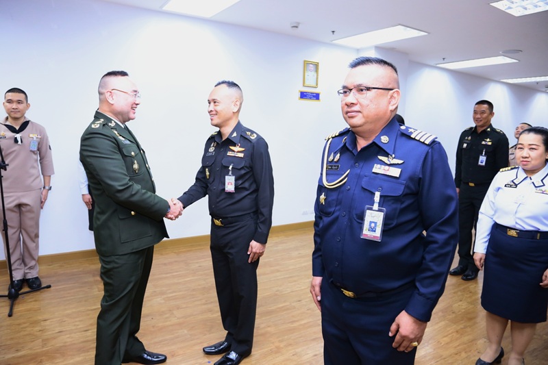 สำนักพัฒนาระบบราชการกลาโหม ได้จัดพิธีลงนามรับ - ส่งหน้าที่ ผู้อำนวยการสำนักพัฒนาระบบราชการกลาโหม