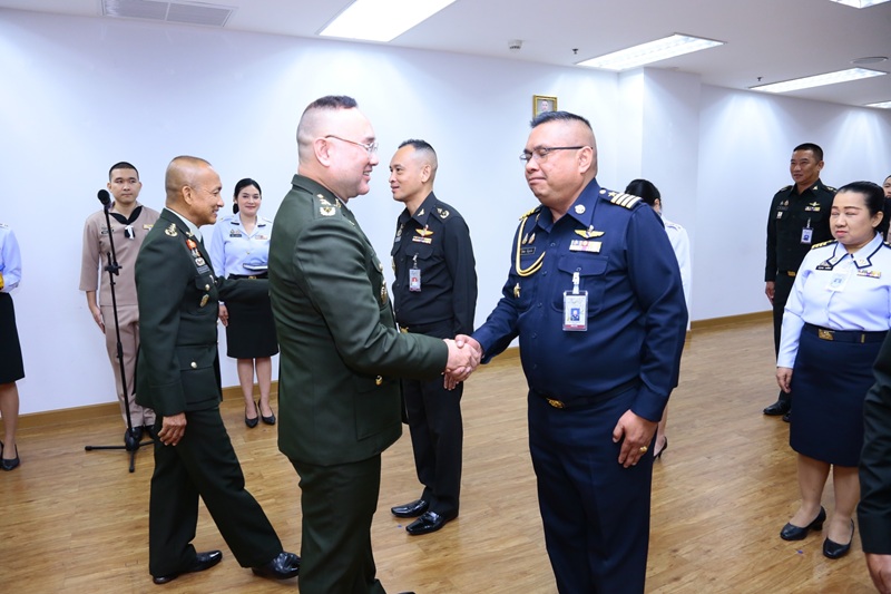 สำนักพัฒนาระบบราชการกลาโหม ได้จัดพิธีลงนามรับ - ส่งหน้าที่ ผู้อำนวยการสำนักพัฒนาระบบราชการกลาโหม