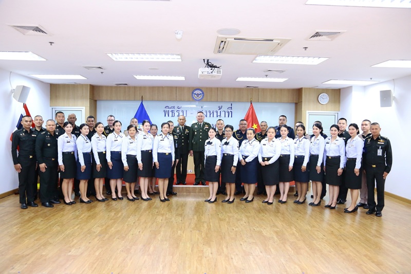 สำนักพัฒนาระบบราชการกลาโหม ได้จัดพิธีลงนามรับ - ส่งหน้าที่ ผู้อำนวยการสำนักพัฒนาระบบราชการกลาโหม