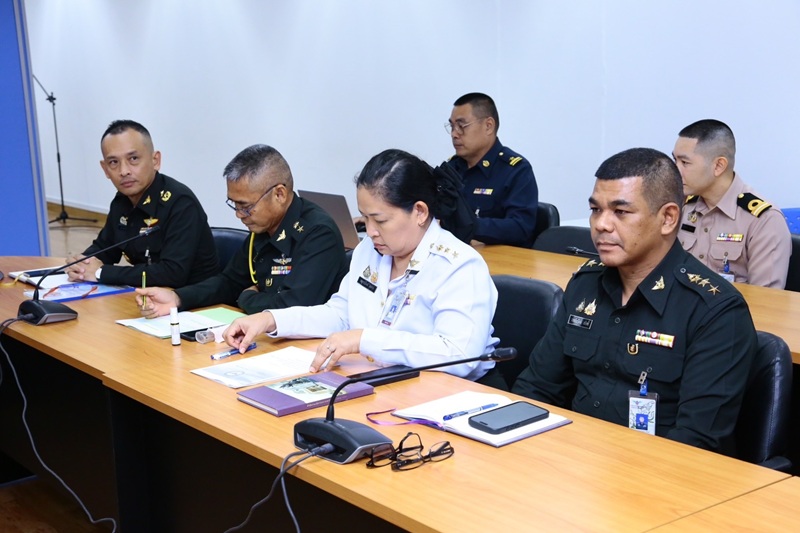 การประชุม นขต.สพร.กห. เพื่อบรรยายสรุปภาพรวมของ สพร.กห. และแผนการดำเนินงานที่สำคัญ ประจำปีงบประมาณ พ.ศ. ๒๕๖๙