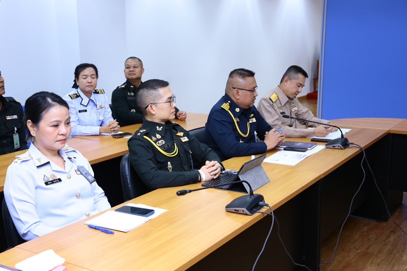 การประชุม นขต.สพร.กห. เพื่อบรรยายสรุปภาพรวมของ สพร.กห. และแผนการดำเนินงานที่สำคัญ ประจำปีงบประมาณ พ.ศ. ๒๕๖๙