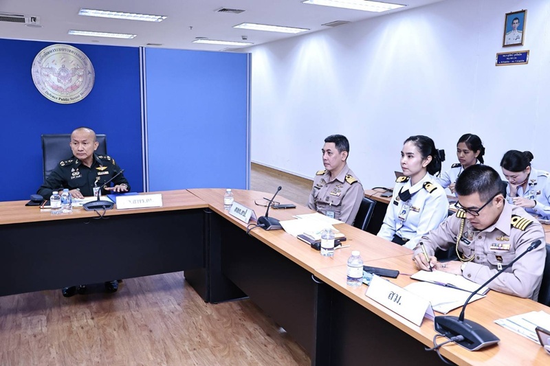 การประชุมชี้แจงกรอบแนวทางการประเมินผลการปฏิบัติราชการของ นขต.สป. ประจำปีงบประมาณ พ.ศ. ๒๕๖๙