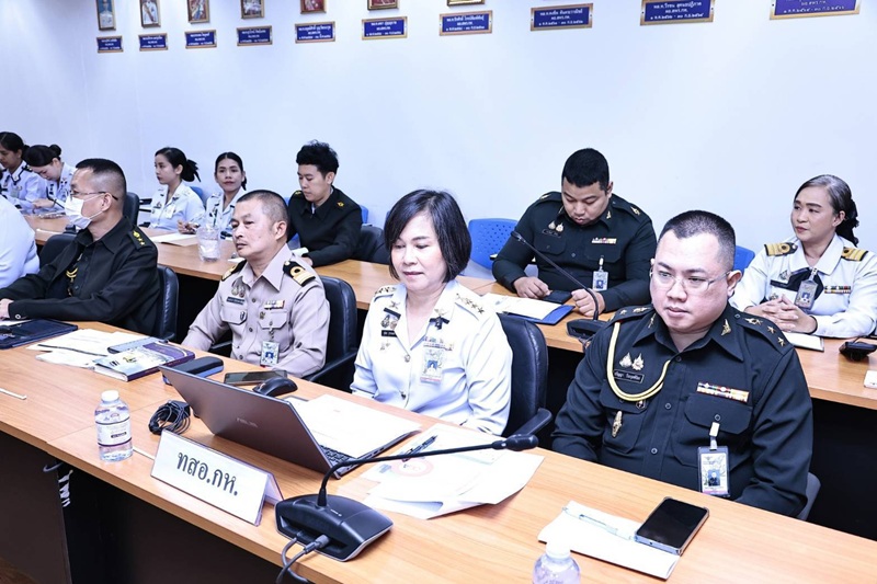 การประชุมชี้แจงกรอบแนวทางการประเมินผลการปฏิบัติราชการของ นขต.สป. ประจำปีงบประมาณ พ.ศ. ๒๕๖๙