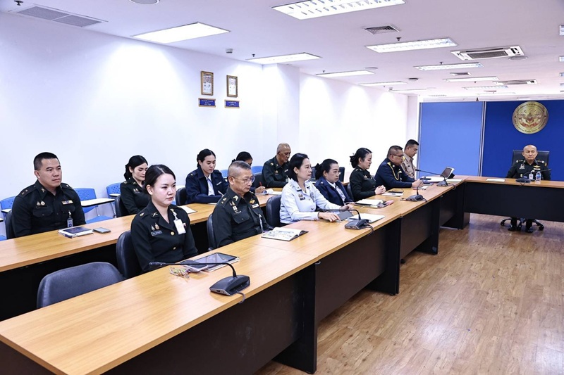 การประชุม หน.นขต.สพร.กห.