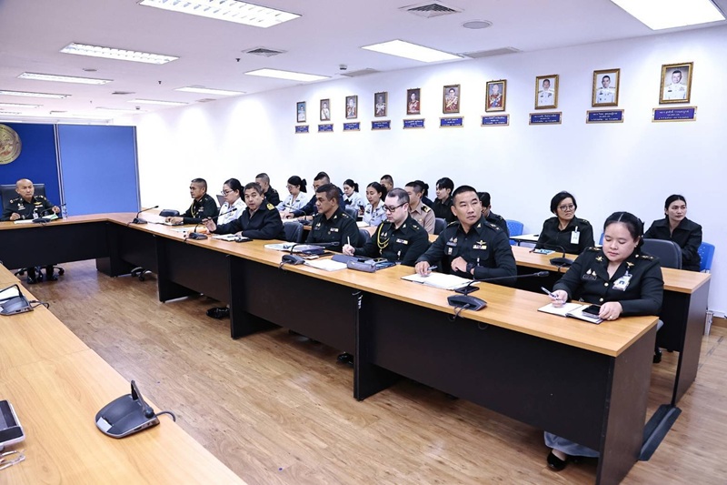 การประชุม หน.นขต.สพร.กห.