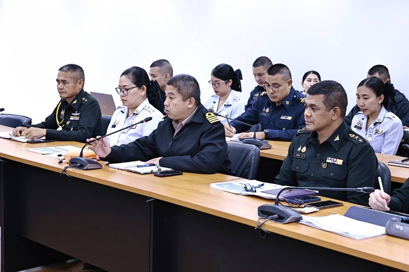 การประชุม หน.นขต.สพร.กห.