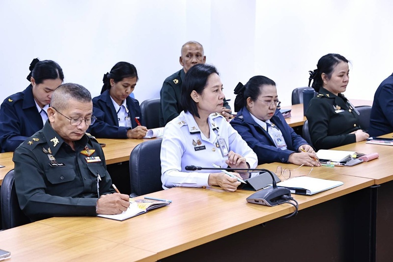 การประชุม หน.นขต.สพร.กห.