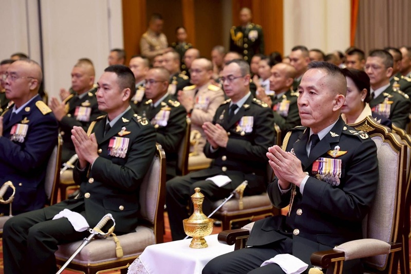 สป. จัดพิธีสดุดีกำลังพลที่เสียชีวิตจากสถานการณ์กรณีพิพาทชายแดนไทย – กัมพูชา