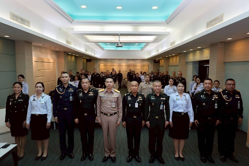 การอบรม/สัมมนาเชิงปฏิบัติการ เรื่อง กรอบแนวทางการประเมินผลการปฏิบัติราชการของ นขต.สป. ประจำปีงบประมาณ พ.ศ. ๒๕๖๙