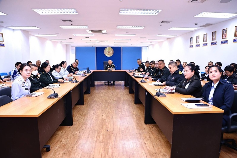 การประชุม หน.นขต.สพร.กห. ครั้งที่ 3/2568