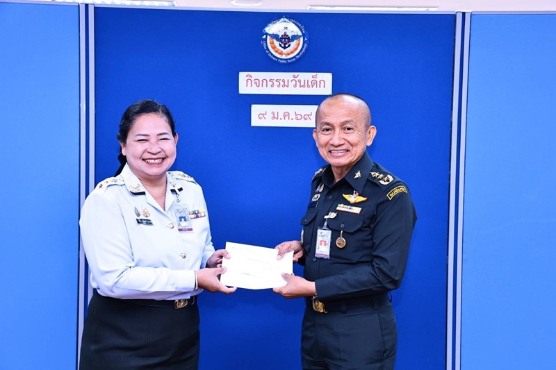 สพร.กห. ได้จัดพิธีมอบทุนการศึกษาให้แก่ บุตรข้าราชการ และพนักงานราชการของ สพร.กห. เนื่องในวันเด็กแห่งชาติ ประจำปีงบประมาณ พ.ศ. ๒๕๖๙