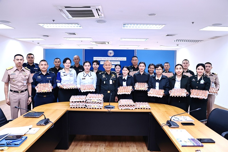 สพร.กห. ได้จัดการประชุม หน.นขต.สพร.กห. ครั้งที่ ๒/๒๕๖๙ ณ ห้องประชุม สพร.กห. ชั้น ๒ อาคาร สป. (ศรีสมาน) โดยมี พล.ท.กัณฑ์ชัย ประจวบอารีย์ ผอ.สพร.กห. เป็นประธาน