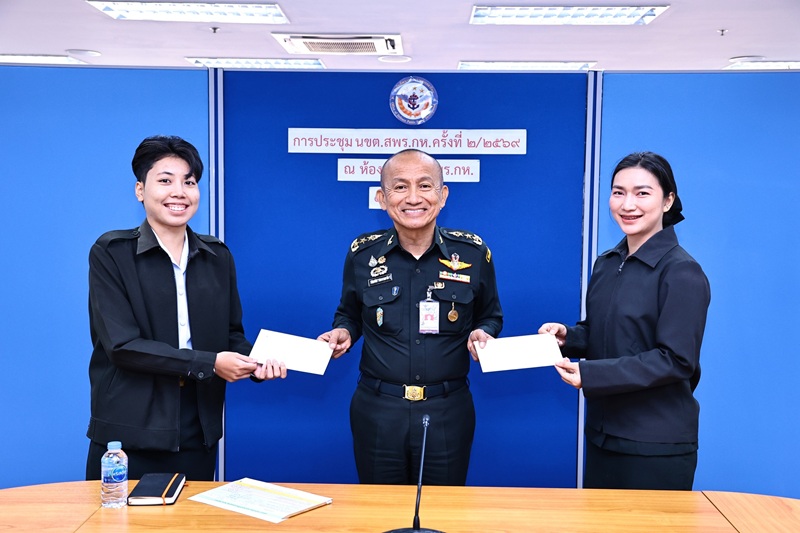สพร.กห. ได้จัดการประชุม หน.นขต.สพร.กห. ครั้งที่ ๒/๒๕๖๙ ณ ห้องประชุม สพร.กห. ชั้น ๒ อาคาร สป. (ศรีสมาน) โดยมี พล.ท.กัณฑ์ชัย ประจวบอารีย์ ผอ.สพร.กห. เป็นประธาน