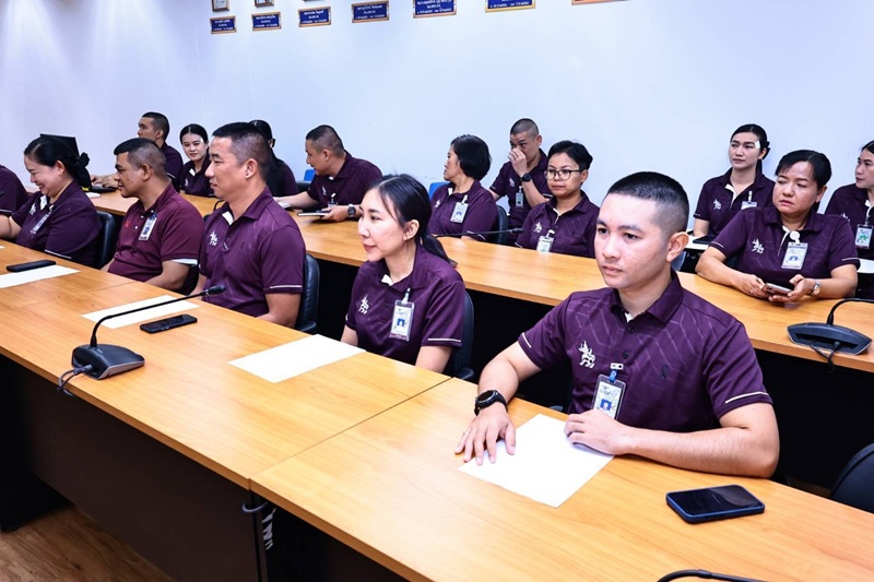 สพร.กห. ได้จัดการประชุม หน.นขต.สพร.กห. ครั้งที่ ๓/๒๕๖๙ ณ ห้องประชุม สพร.กห. ชั้น ๒ อาคาร สป. (ศรีสมาน) โดยมี พล.ท.กัณฑ์ชัย ประจวบอารีย์ ผอ.สพร.กห. เป็นประธาน