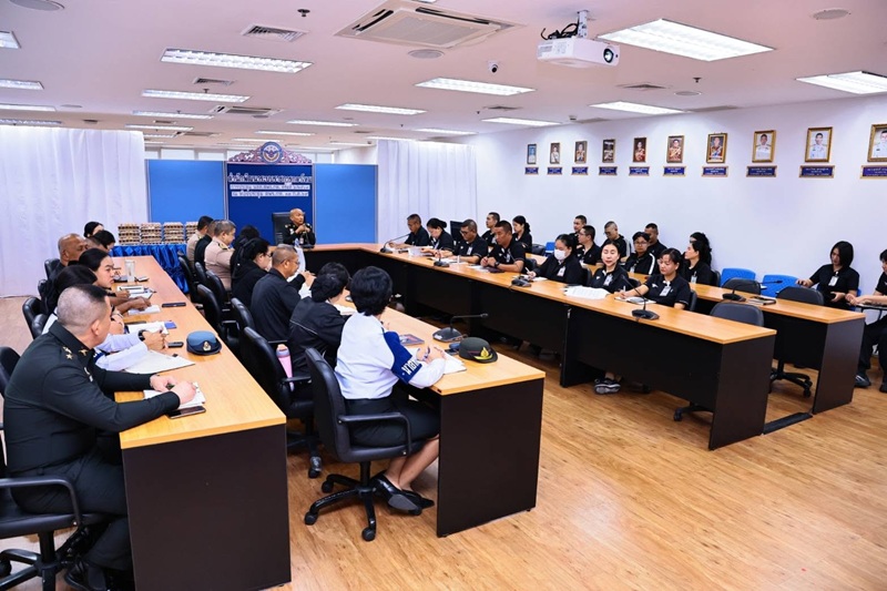 สพร.กห. ได้จัดการประชุม หน.นขต.สพร.กห. ครั้งที่ ๖/๒๕๖๙ ณ ห้องประชุม สพร.กห. ชั้น ๒ อาคาร สป. (ศรีสมาน) โดยมี พล.ท.กัณฑ์ชัย ประจวบอารีย์ ผอ.สพร.กห. เป็นประธาน