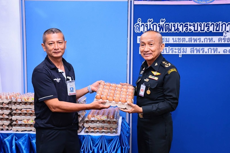 สพร.กห. ได้จัดการประชุม หน.นขต.สพร.กห. ครั้งที่ ๖/๒๕๖๙ ณ ห้องประชุม สพร.กห. ชั้น ๒ อาคาร สป. (ศรีสมาน) โดยมี พล.ท.กัณฑ์ชัย ประจวบอารีย์ ผอ.สพร.กห. เป็นประธาน