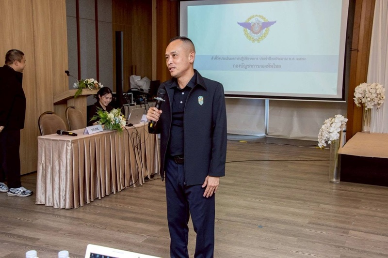 สพร.กห. ได้จัดการอบรม/สัมมนาเชิงปฏิบัติการ เรื่อง กรอบแนวทางการประเมินผลการปฏิบัติราชการของ นขต.กห. และเหล่าทัพ ประจำปีงบประมาณ พ.ศ. ๒๕๗๐ ณ โรงแรมริเวอร์ตัน อัมพวา อ.เมืองสมุทรสงคราม จ.สมุทรสงคราม โดยมี พล.ท.กัณฑ์ชัย ประจวบอารีย์ ผอ.สพร.กห. เป็นประธาน