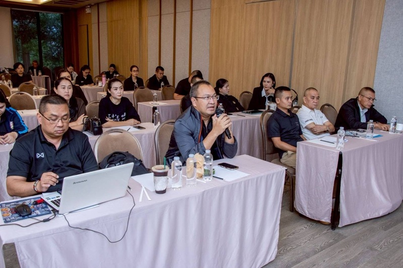 สพร.กห. ได้จัดการอบรม/สัมมนาเชิงปฏิบัติการ เรื่อง กรอบแนวทางการประเมินผลการปฏิบัติราชการของ นขต.กห. และเหล่าทัพ ประจำปีงบประมาณ พ.ศ. ๒๕๗๐ ณ โรงแรมริเวอร์ตัน อัมพวา อ.เมืองสมุทรสงคราม จ.สมุทรสงคราม โดยมี พล.ท.กัณฑ์ชัย ประจวบอารีย์ ผอ.สพร.กห. เป็นประธาน