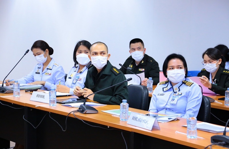สพร.กห. จัดการประชุมพิจารณาร่าง ตัวชี้วัดที่ 1 และ 2 ประกอบคำรับรองการปฏิบัติราชการของ นขต.สป. ประจำปีงบประมาณ พ.ศ.2566 ระหว่างวันที่ 6-7 ธ.ค.65 ณ ห้องประชุม สพร.กห. ชั้น 2 อาคาร สป.(ศรีสมาน)