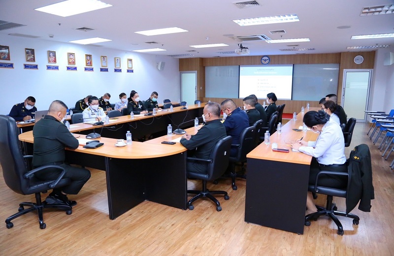 สพร.กห. จัดประชุม นขต.สพร.กห. ครั้งที่ 1/2566 เพื่อติดตามผลการดำเนินงานที่ผ่านมา และชี้แจงในเรื่องที่สำคัญ ณ ห้องประชุม สพร.กห