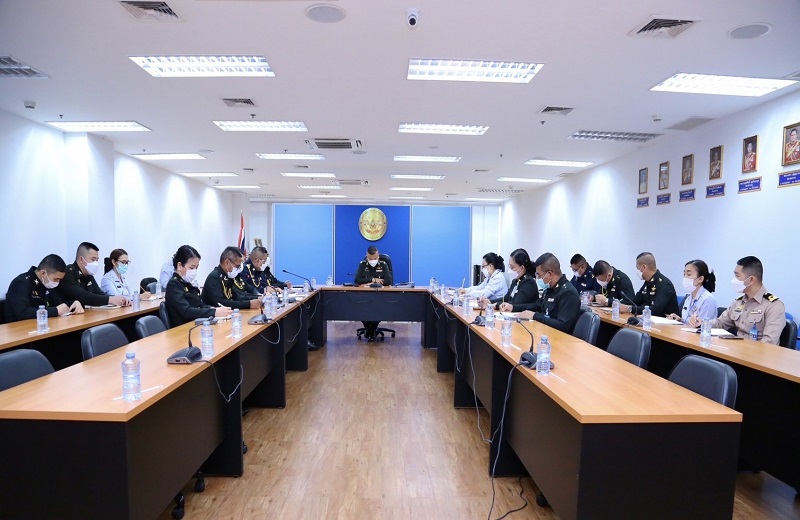 สพร.กห. จัดประชุม นขต.สพร.กห. ครั้งที่ 1/2566 เพื่อติดตามผลการดำเนินงานที่ผ่านมา และชี้แจงในเรื่องที่สำคัญ ณ ห้องประชุม สพร.กห