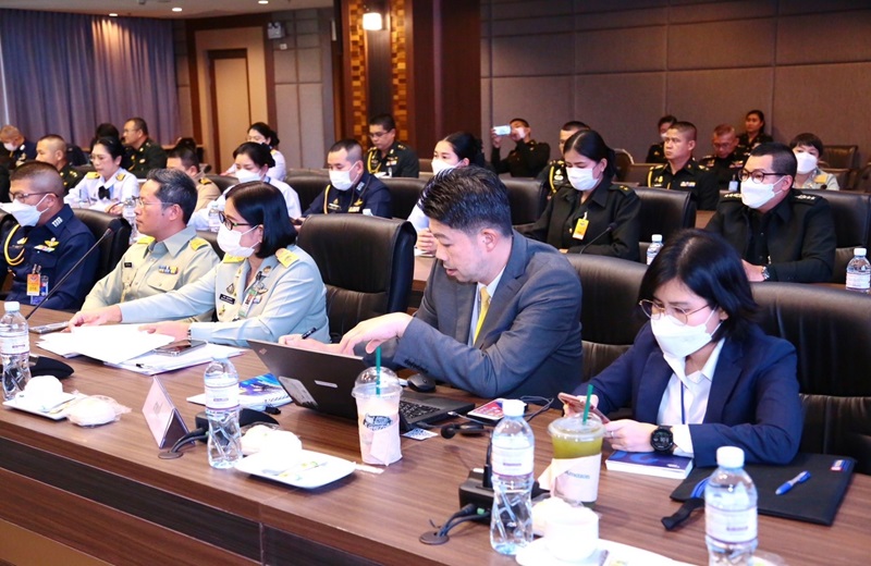 สพร.กห. จัดการประชุมคณะอนุกรรมการพัฒนาระบบราชการกลาโหม (อพร.กห.) เพื่อพิจารณาตัวชี้วัดประกอบคำรับรองการปฏิบัติราชการของ กห.
