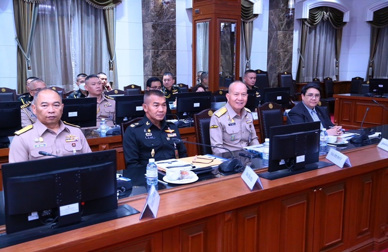 สพร.กห. จัดการประชุมคณะกรรมการพัฒนาระบบราชการกลาโหม (ก.พ.ร.กห.) เพื่อชี้แจงกรอบแนวทางการประเมินผลการปฏิบัติราชการของ นขต.กห. และหน่วยงานในกำกับของ รมว.กห. ประจำปีงบประมาณ พ.ศ.2567