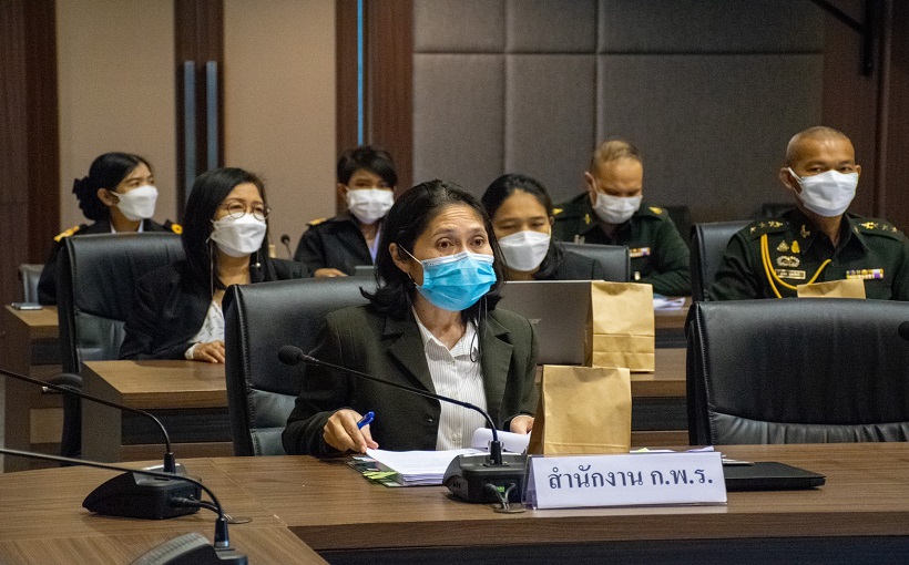 ประชุมคณะอนุกรรมการพัฒนาระบบราชการกลาโหม (อพร.กห.) ครั้งที่ 2 ประจำปีงบประมาณ พ.ศ.2565