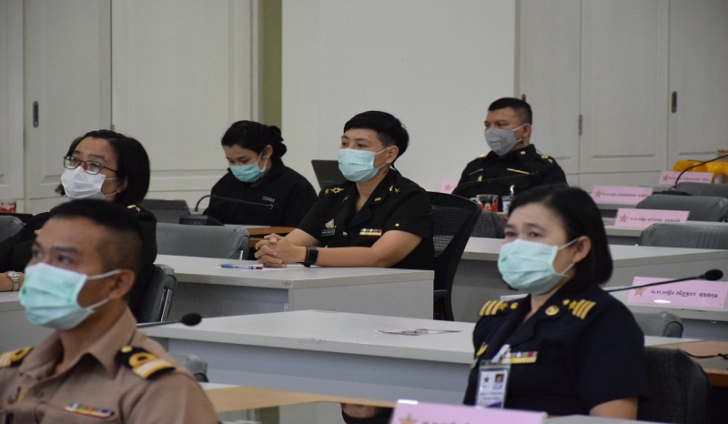 รอง ผอ.สพร.กห.(1) และ ผอ.กนผ.สพร.กห. บรรยายที่ วปอ.