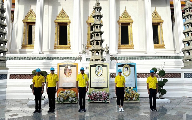 พล.ท.ชูเลิศ จิระรัตนเมธากร ผอ.สพร.กห. พร้อมด้วยข้าราชการ สพร.กห. เข้าร่วมกิจกรรมจิตอาสา "เราทำความ ดี ด้วยหัวใจ"