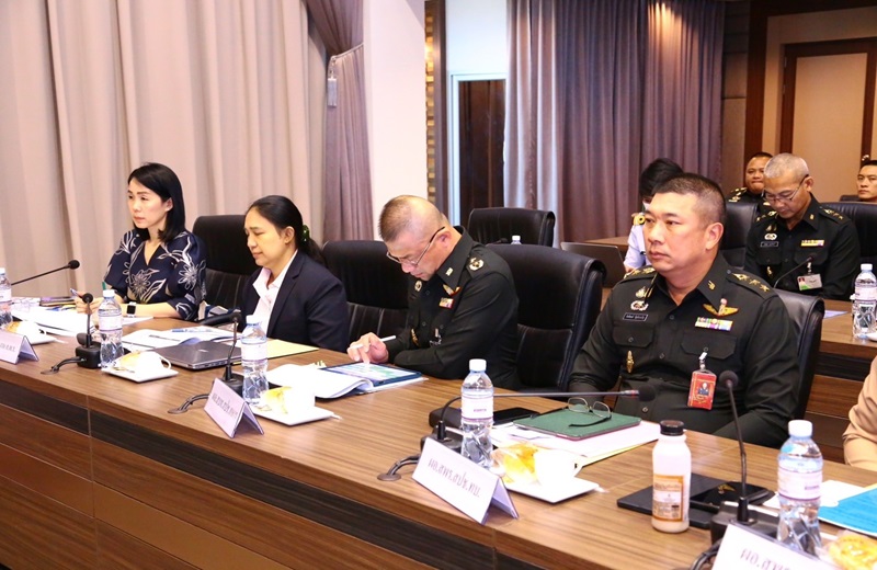 สพร.กห. จัดการประชุมคณะอนุกรรมการพัฒนาระบบราชการกลาโหม (อพร.กห.) ครั้งที่ 3 เพื่อพิจารณาตัวชี้วัดประกอบคำรับรองการปฏิบัติราชการของ กห. (สป., บก.ทท., ทบ., ทร., ทอ., อผศ. และ สทป.) ประจำปีงบประมาณ พ.ศ.2567