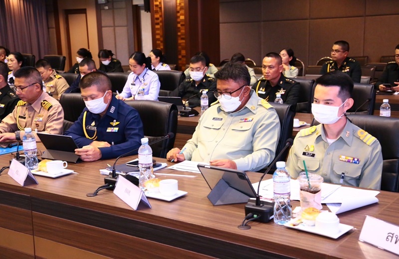 สพร.กห. จัดการประชุมคณะอนุกรรมการพัฒนาระบบราชการกลาโหม (อพร.กห.) ครั้งที่ 3 เพื่อพิจารณาตัวชี้วัดประกอบคำรับรองการปฏิบัติราชการของ กห. (สป., บก.ทท., ทบ., ทร., ทอ., อผศ. และ สทป.) ประจำปีงบประมาณ พ.ศ.2567