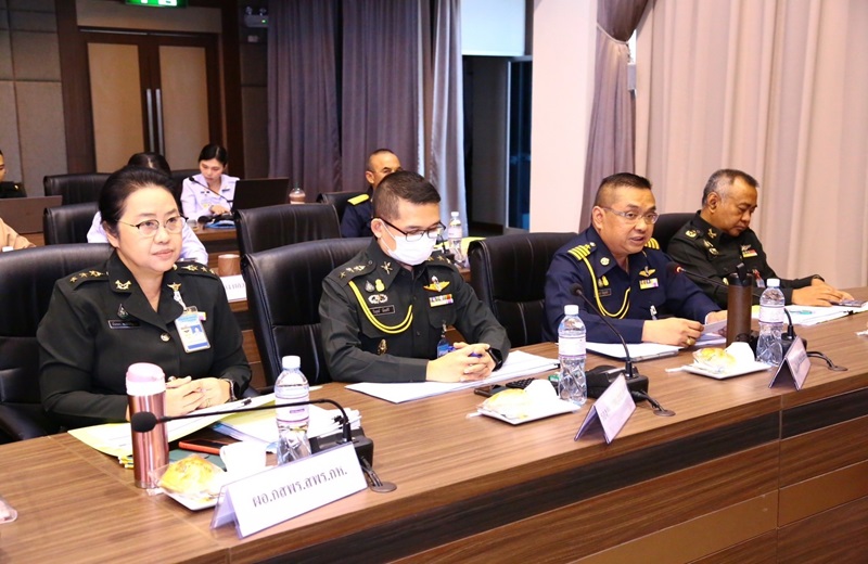 สพร.กห. จัดการประชุมคณะอนุกรรมการพัฒนาระบบราชการกลาโหม (อพร.กห.) ครั้งที่ 3 เพื่อพิจารณาตัวชี้วัดประกอบคำรับรองการปฏิบัติราชการของ กห. (สป., บก.ทท., ทบ., ทร., ทอ., อผศ. และ สทป.) ประจำปีงบประมาณ พ.ศ.2567