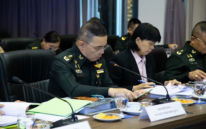 การประชุม ก.พ.ร.กห. ประจำปีงบประมาณ พ.ศ.2563