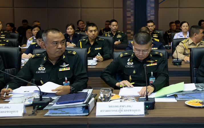 การประชุม ก.พ.ร.กห. ประจำปีงบประมาณ พ.ศ.2563