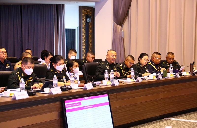 เมื่อวันที่ 26 ต.ค.66, 0900 สพร.กห. จัดการประชุมกรอบแนวทางการประเมินผลการปฏิบัติราชการ ประจำปีงบประมาณ พ.ศ.2567 ของ กห.(สป.,บก.ทท.,ทบ.,ทร.,ทอ.,อผศ. และ สทป.) ณ ห้องประชุม สป. ชั้น 6 อาคาร สป.(ศรีสมาน)
