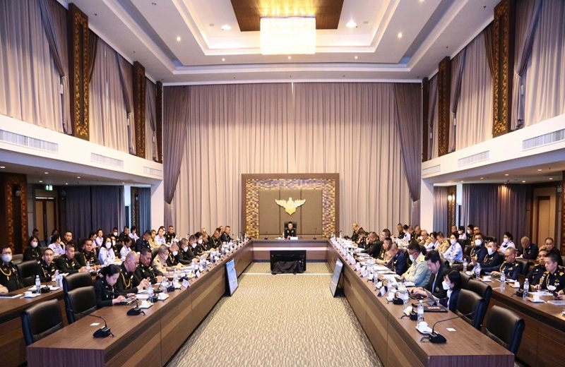 เมื่อวันที่ 26 ต.ค.66, 0900 สพร.กห. จัดการประชุมกรอบแนวทางการประเมินผลการปฏิบัติราชการ ประจำปีงบประมาณ พ.ศ.2567 ของ กห.(สป.,บก.ทท.,ทบ.,ทร.,ทอ.,อผศ. และ สทป.) ณ ห้องประชุม สป. ชั้น 6 อาคาร สป.(ศรีสมาน)