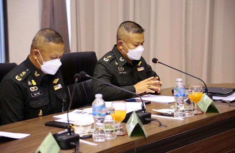 พล.อ.นุชิต ศรีบุญส่ง รอง ปล.กห.(3) ได้เดินทางรับฟังการบรรยายสรุปภารกิจการปฏิบัติงานของหน่วย สพร.กห. และ สตน.กห. ณ ห้องประชุมชั้น 6 อาคาร สป.(ศรีสมาน) และตรวจเยี่ยม สพร.กห. ณ ที่ตั้งหน่วย