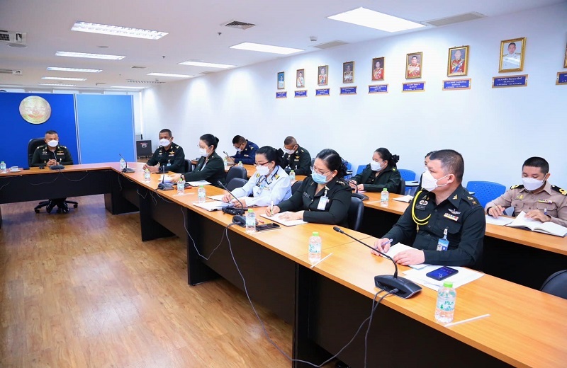 สพร.กห. จัดประชุม นขต.สพร.กห. (ประจำเดือน เม.ย.) ครั้งที่ 5/2566 เพื่อติดตามผลการดำเนินงานที่ผ่านมา และชี้แจงในเรื่องที่สำคัญ ณ ห้องประชุม สพร.กห. ชั้น 2 อาคาร สป.(ศรีสมาน)