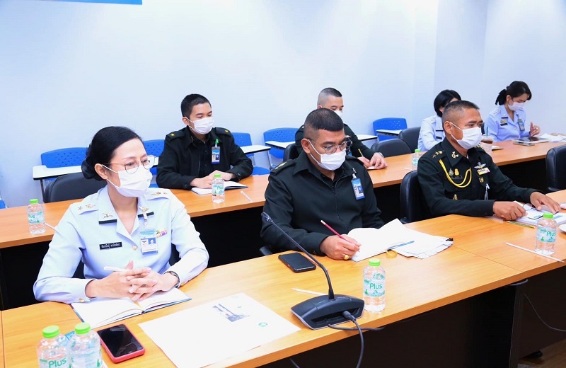 สพร.กห. จัดประชุม นขต.สพร.กห. (ประจำเดือน เม.ย.) ครั้งที่ 5/2566 เพื่อติดตามผลการดำเนินงานที่ผ่านมา และชี้แจงในเรื่องที่สำคัญ ณ ห้องประชุม สพร.กห. ชั้น 2 อาคาร สป.(ศรีสมาน)