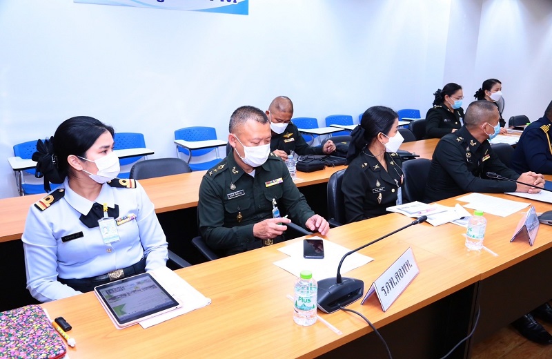 สพร.กห. จัดประชุมแถลงผลการดำเนินงานตามตัวชี้วัดที่ 7 ''ระดับความสำเร็จของการจัดความรู้ (KM)'' รอบ 6 เดือน