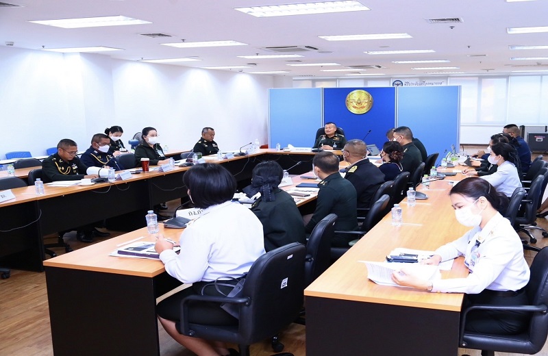 สพร.กห. จัดประชุมแถลงผลการดำเนินงานตามตัวชี้วัดที่ 7 ''ระดับความสำเร็จของการจัดความรู้ (KM)'' รอบ 6 เดือน