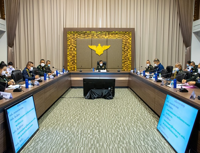ประชุมคณะอนุกรรมการพัฒนาระบบราชการกลาโหม (อพร.กห.) ครั้งที่ 1 ประจำปีงบประมาณ พ.ศ.2565