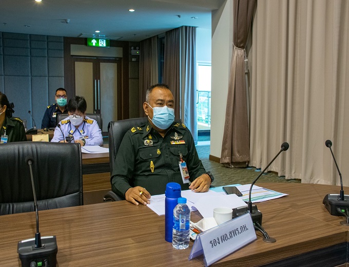 ประชุมคณะอนุกรรมการพัฒนาระบบราชการกลาโหม (อพร.กห.) ครั้งที่ 1 ประจำปีงบประมาณ พ.ศ.2565